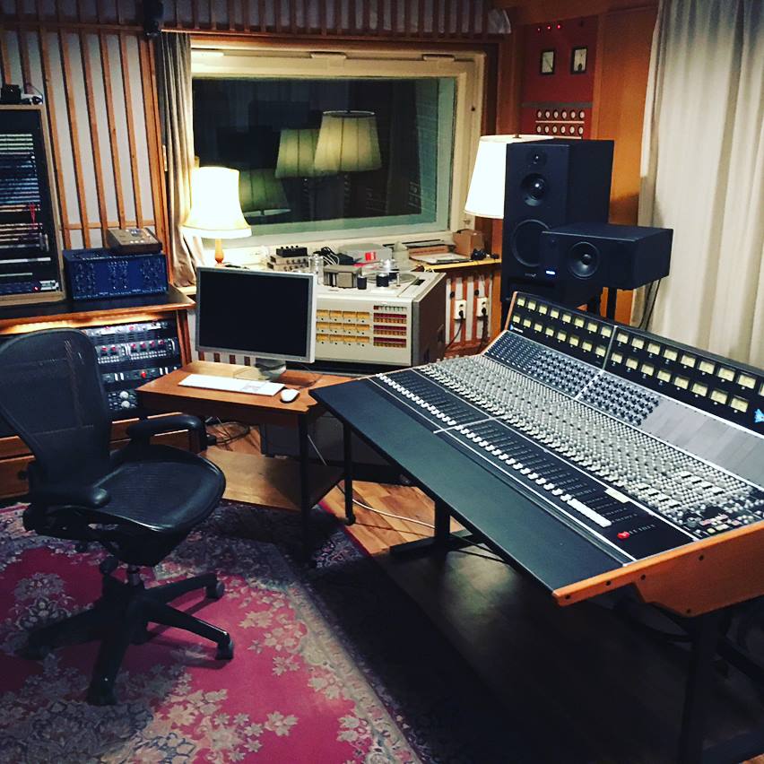 Amsterdam Recording Company control-room